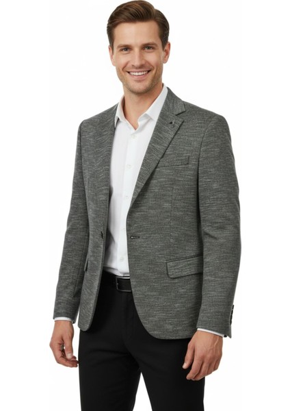 Erkek Tek Spor Ceket Çift Yırtmaçlı BGL-ST04981 fırsatları