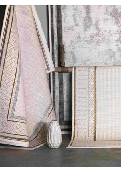 Elite 1084 Bej Akrilik Modern Desenli Yumuşak Dokuma Salon Mutfak Oturma Yatak Odası Halısı fiyatları