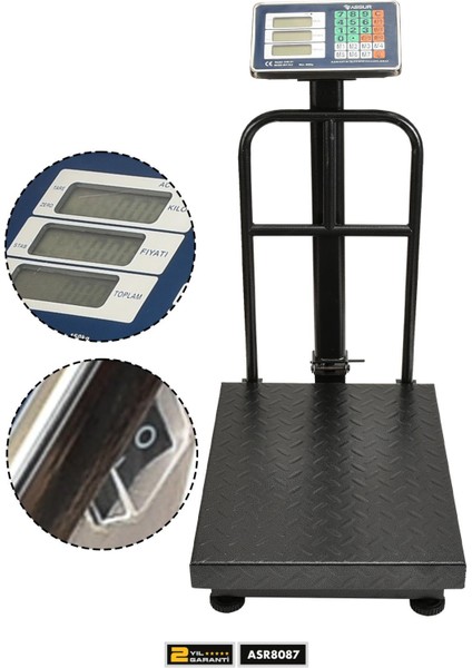 300 kg Kantar Hassasiyetli Dijital Elektronik Terazi