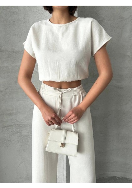 Mtxdpn Bluz Pantolon Takım S255057 Bej (Beden: Xl) modelleri