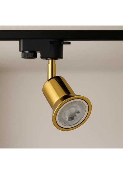 Trieste Monofaze Soketli Yuvarlak Ray Spot