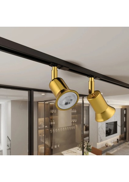 Trieste Monofaze Soketli Yuvarlak Ray Spot indirimleri