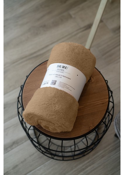 Duru-Home Welsoft Tv Battaniyesi 120×170 – Ekstra Soft & Yumuşak – Kahve fırsatları