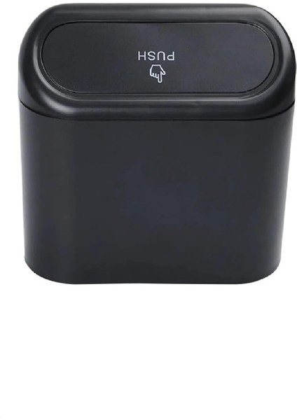 Concept Oto Çöp Kutusu Siyah Portatif Araç Içi Taşınabilir Kapaklı Organizer Aksesuar Araba Çöp Konanası Taşınabilir Araç Çöp Kutusu, Enan, Mutfak, Oturma Odası, Iç Mekan, Çöp Için Kullanılabilir, Concept