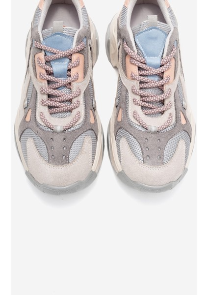 Lecce Mavi-Pudra Multi Kadın Spor Ayakkabı