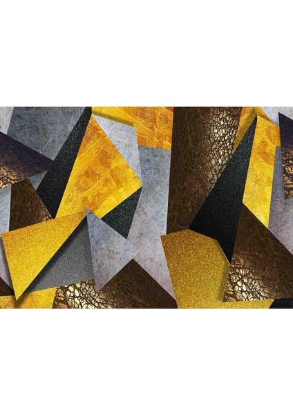 3 Boyutlu Taş Prizma Desenli Silinebilir Tekstil Duvar Kağıdı fırsatları