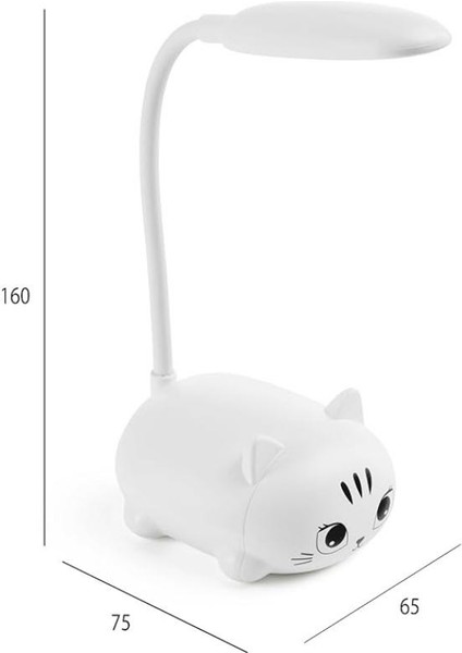 BACK2FUN Yavru Kedi LED Lamba Beyaz fiyatları