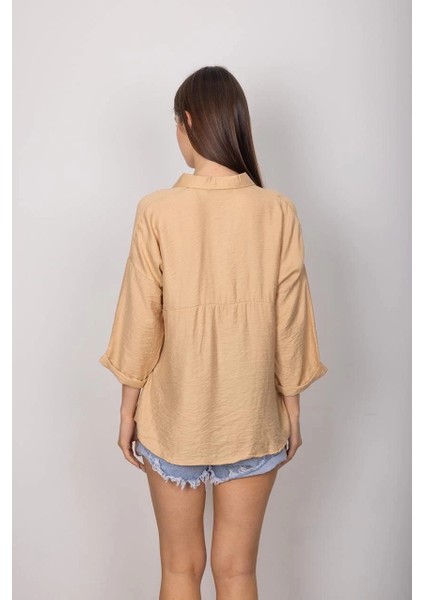 Mtxdpn Cepli Salaş Gömlek T1010 Vizon (Beden: Xl) modelleri