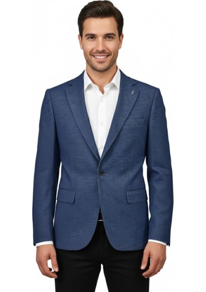 Erkek Tek Spor Ceket Çift Yırtmaçlı BGL-ST04982