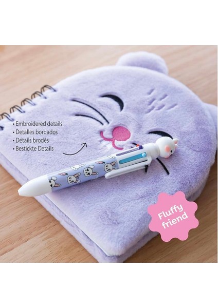 BACK2FUN Hamster Peluş Defter