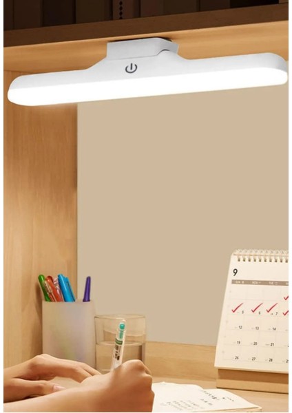 Şarj Edilebilir Kablosuz Mıknatıslı Masa Lambası Ayarlanabilir Okuma,gece,makyaj,dolap Lambası 3 Mod
