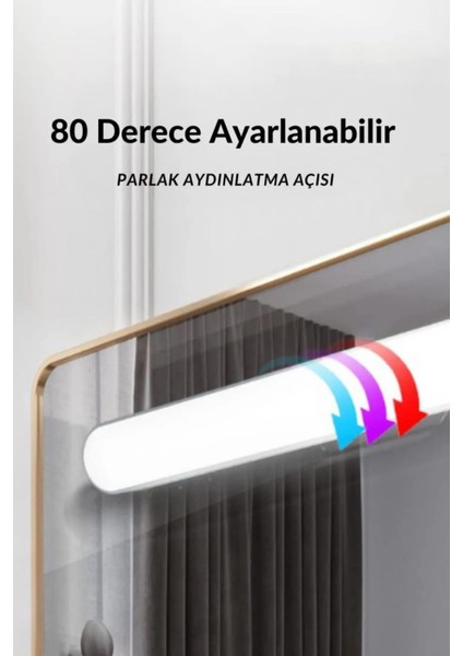 Şarj Edilebilir Kablosuz Mıknatıslı Masa Lambası Ayarlanabilir Okuma,gece,makyaj,dolap Lambası 3 Mod fiyatları