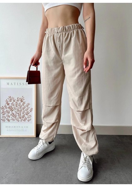 Mtxdpn Paraşüt Pantolon Bej (beden: M) modelleri