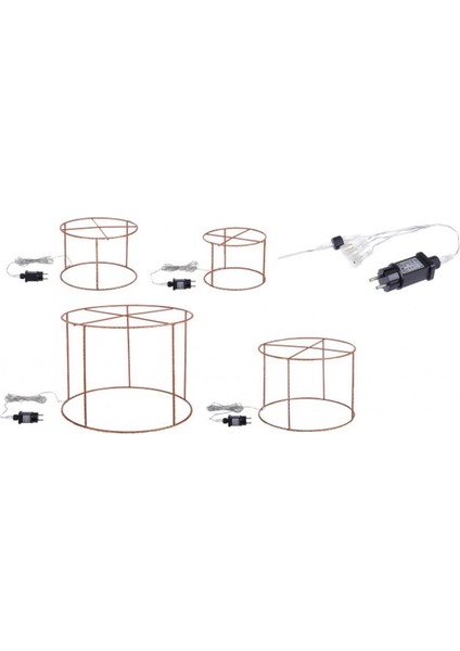 Silindir Micro 4lü LED Aydınlatma fiyatları