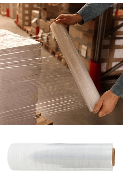 El Tipi Mobilya Eşya Koli Palet Paket Taşıma Taşınma Sarma Koruma Streç Film 50 cm x 300 M 17 Mikron fiyatları