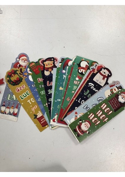 Yılbaşı Yeni Yıl Hediyesi Çorap Ayıcık Anahtarlık Lolipop Kitap Ayracı Çorap ve Ayraç Karışık Yollan fırsatları