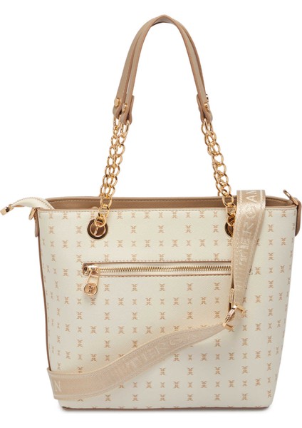 Bej Print Kadın Omuz Çantası - S1WPR0000801-U4A modelleri