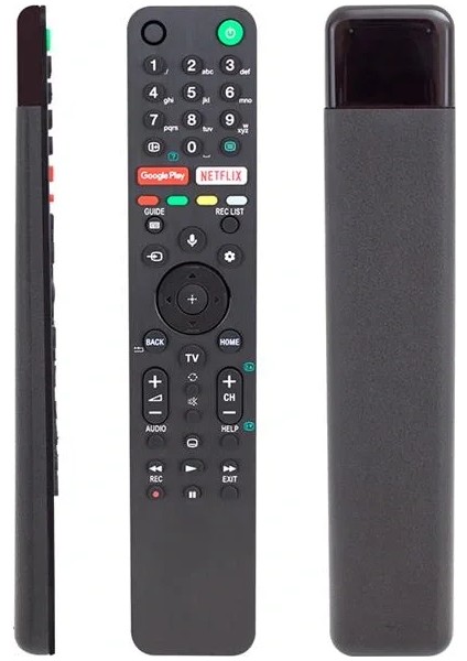 RMF-TX500E Sony Netflix-Google Play Tuşlu Ses Komutlu Lcd-Led Tv Kumandası