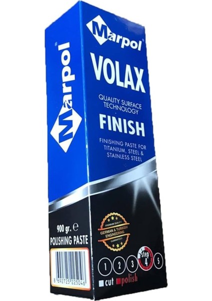 Mavi Cila Don Yağı Polisaj Parlatma Metal 1 kg + Polisaj Keçesi 115 mm + Matkap Aparatı M14