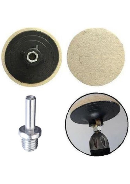 Mavi Cila Don Yağı Polisaj Parlatma Metal 1 kg + Polisaj Keçesi 115 mm + Matkap Aparatı M14 fiyatları