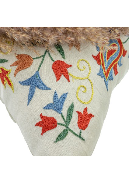 Abçar El Yapımı Suzani Kırlent 50X50 cm fırsatları