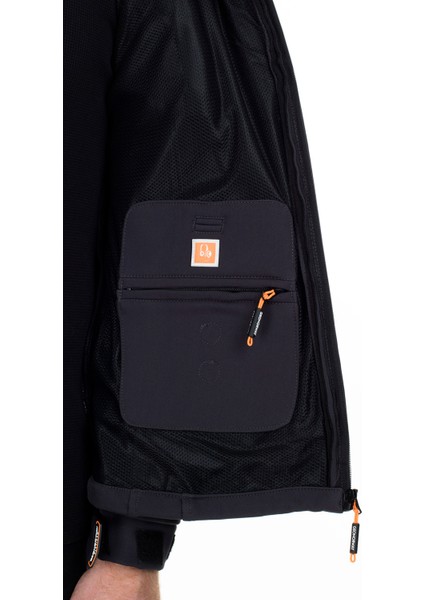 Su Geçirmez Çıkarılabilir Kapüşonlu Outdoor Mont Erkek Mont Taboo