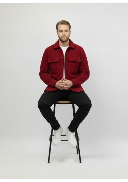 Erkek Mevsimlik Spor Kesim Mont Çıtçıtlı Ceket Polar Erkek Gömlek fırsatları