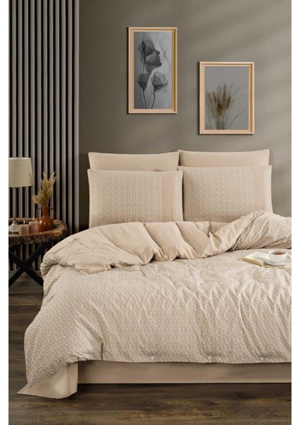 Pamuklu Çift Kişilik Nevresim Takımı Çiçekli fiyatları