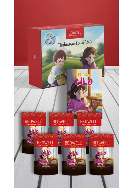 Nutri Kids - Kahraman Çocuk Çilo Set