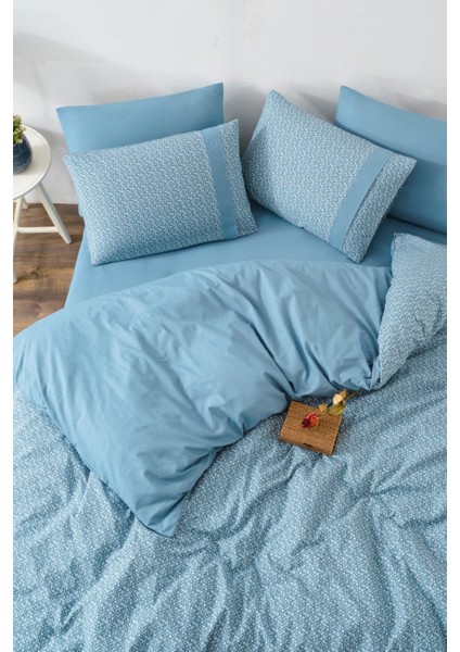 Pamuklu Çift Kişilik lüx Nevresim Takımı Çiçekli fiyatları