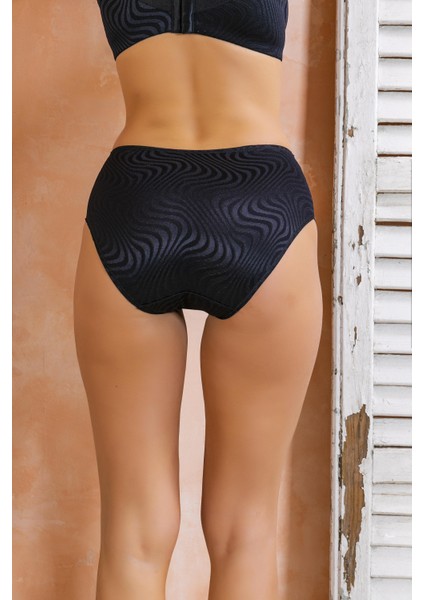 Yüksek Bel Slip Külot Siyah (BRF22071) modelleri