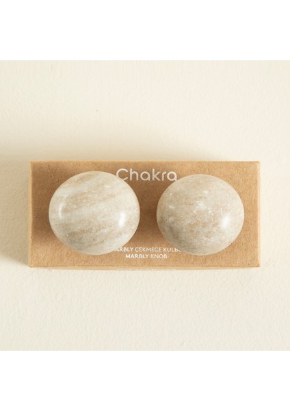 Mermer2 Li Yuvarlak Çekmece Kulbu Açık Kahve fırsatları