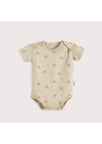 Happy Bee Baskılı Body Taş