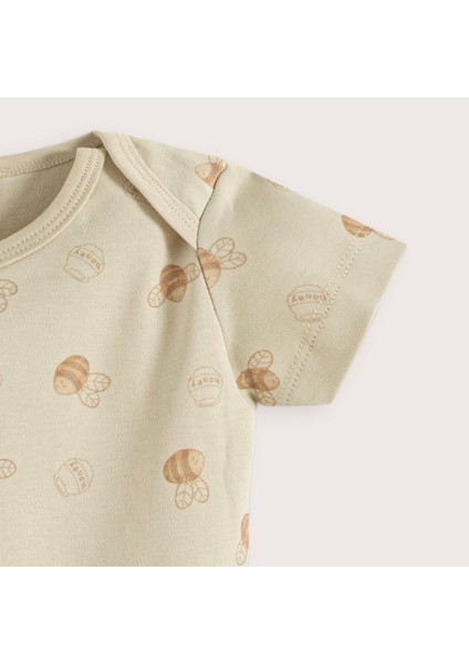 Happy Bee Baskılı Body Taş modelleri