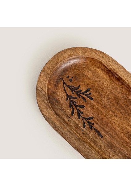 Oliva Sunum Tabağı 36X16.5CM Natural indirimleri