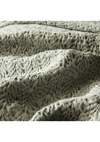 Mariette Yatak Örtüsü Seti 240X260 cm Duman Yeşili indirimleri