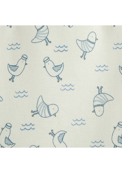 Sea Sıde 3'lü Kolsuz Body Kutu Set Ekru/mavi indirimleri