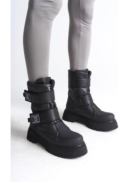 Elısa Cırt Cırtlı Paraşüt Kumaşkadın Bot Cst - Siyah