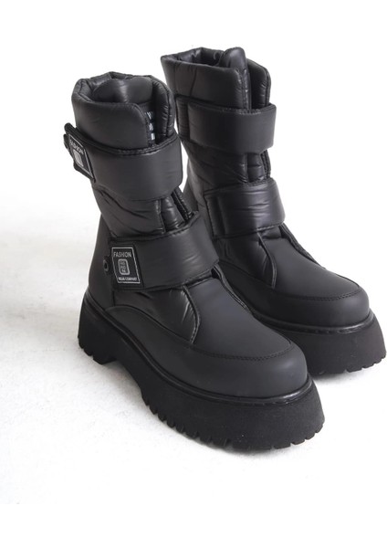 Elısa Cırt Cırtlı Paraşüt Kumaşkadın Bot Cst - Siyah indirimleri