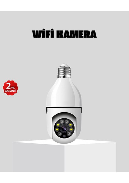 Drnds Akıllı Duy Kamera 360 Derece Dönebilir ve Ptz Teknolojili