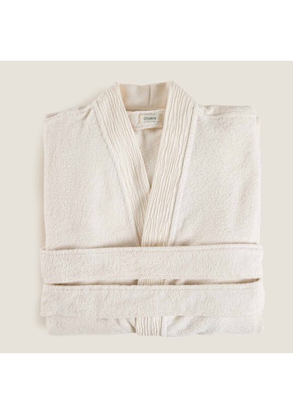 Merta Kadın Bornoz Natural