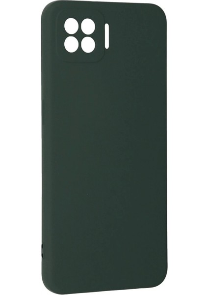 Oppo A73 Kılıf Nano Içi Kadife Silikon - Koyu Yeşil (K95) modelleri