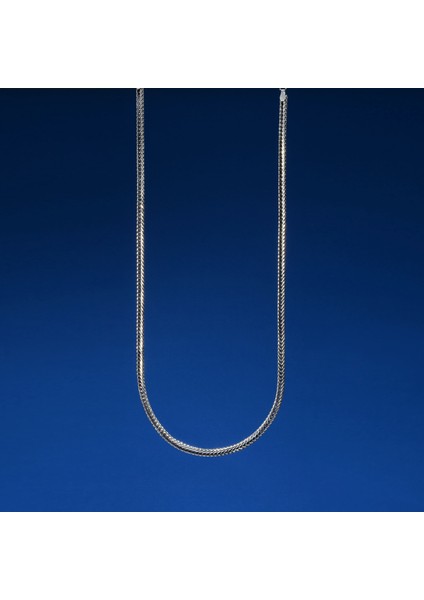 5n Oluklu Tilki Kuyruğu Gümüş Zincir fırsatları