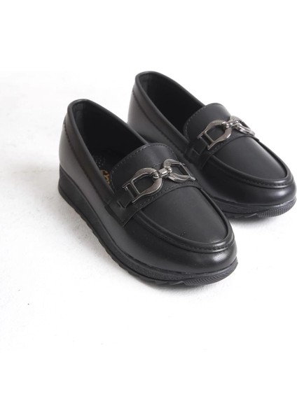 Gıselle Ortopedik Rahat Taban Toka Detaylı Klasik Kadın Babet Anne Ayakkabısı Cst - Siyah indirimleri