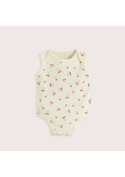 Cherry Boom 3'lü Kolsuz Body Kutu Set Vanilya/pembe