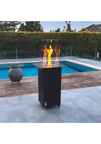 Pelet Yakıtlı Bahçe Sobası