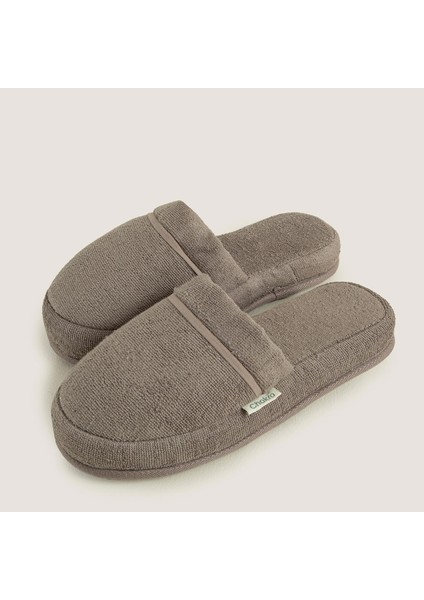 Solid Unisex Terlik Vizon modelleri