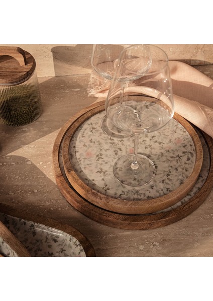 Carina Sunum Tabağı 30CM Natural fiyatları