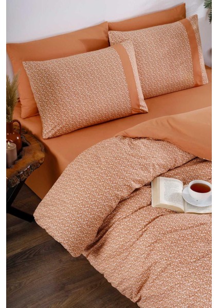 Pamuklu Çift Kişilik Nevresim Takımı Çiçekli fiyatları