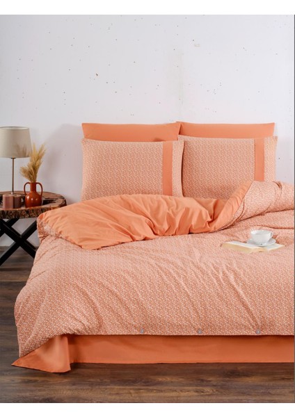 Pamuklu Çift Kişilik Nevresim Takımı Çiçekli modelleri